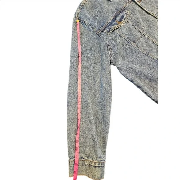 Nickelodeon Denim Cartoon Trucker Button Down Jacket Size 3X